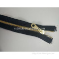 Eco-friendly metal brass zipper china supplier